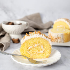 Gula Melaka Swiss Roll